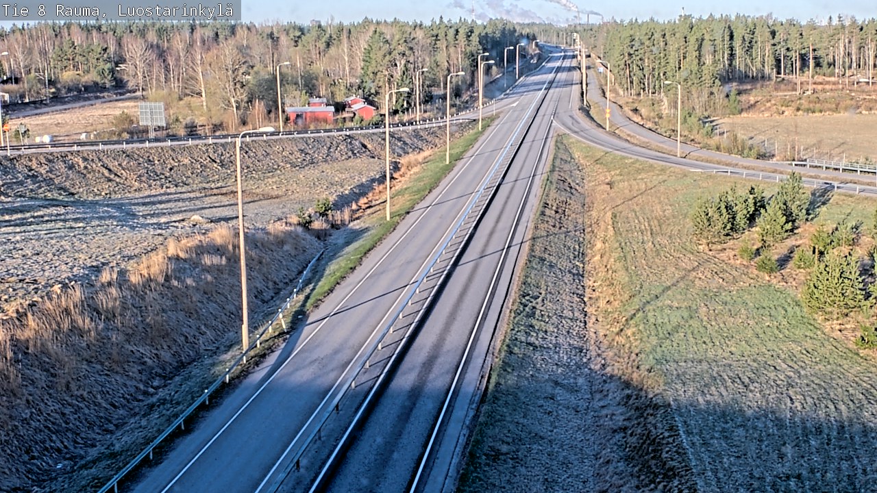 Kelikamerat Kuva Tie 8 Rauma, Luostarinkylä, Rauma, Satakunta