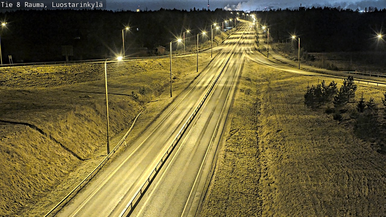 Kelikamerat Kuva Tie 8 Rauma, Luostarinkylä, Rauma, Satakunta