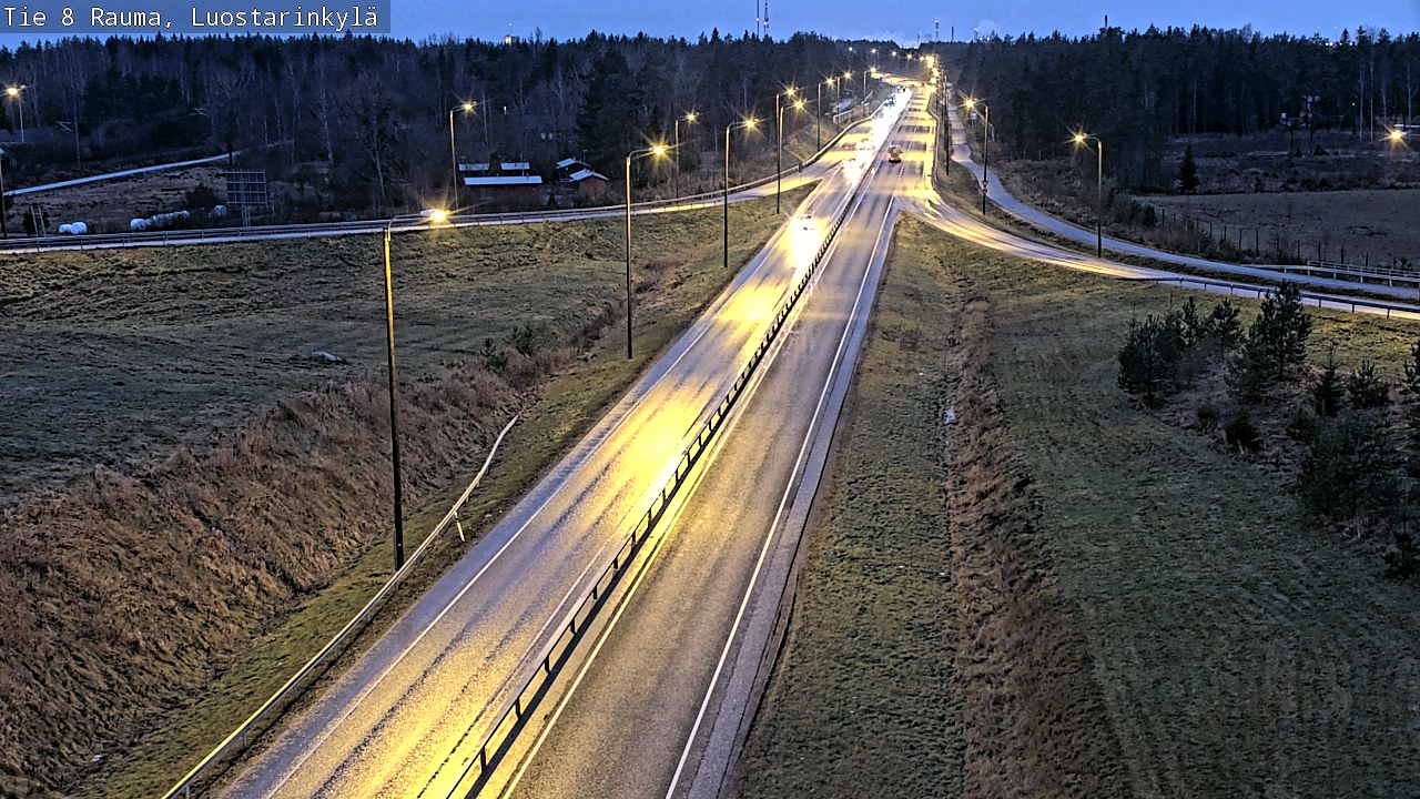 Kelikamerat Kuva Tie 8 Rauma, Luostarinkylä, Rauma, Satakunta