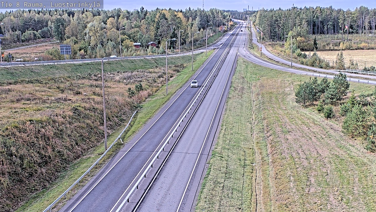 Kelikamerat Kuva Tie 8 Rauma, Luostarinkylä, Rauma, Satakunta