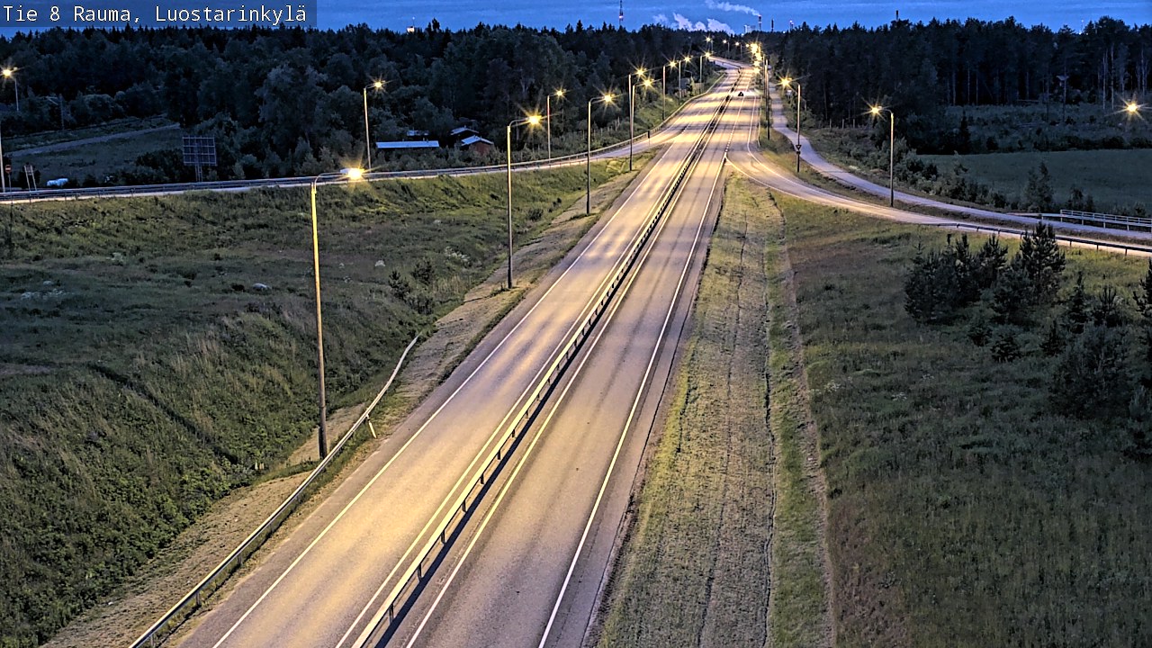 Kelikamerat Kuva Tie 8 Rauma, Luostarinkylä, Rauma, Satakunta