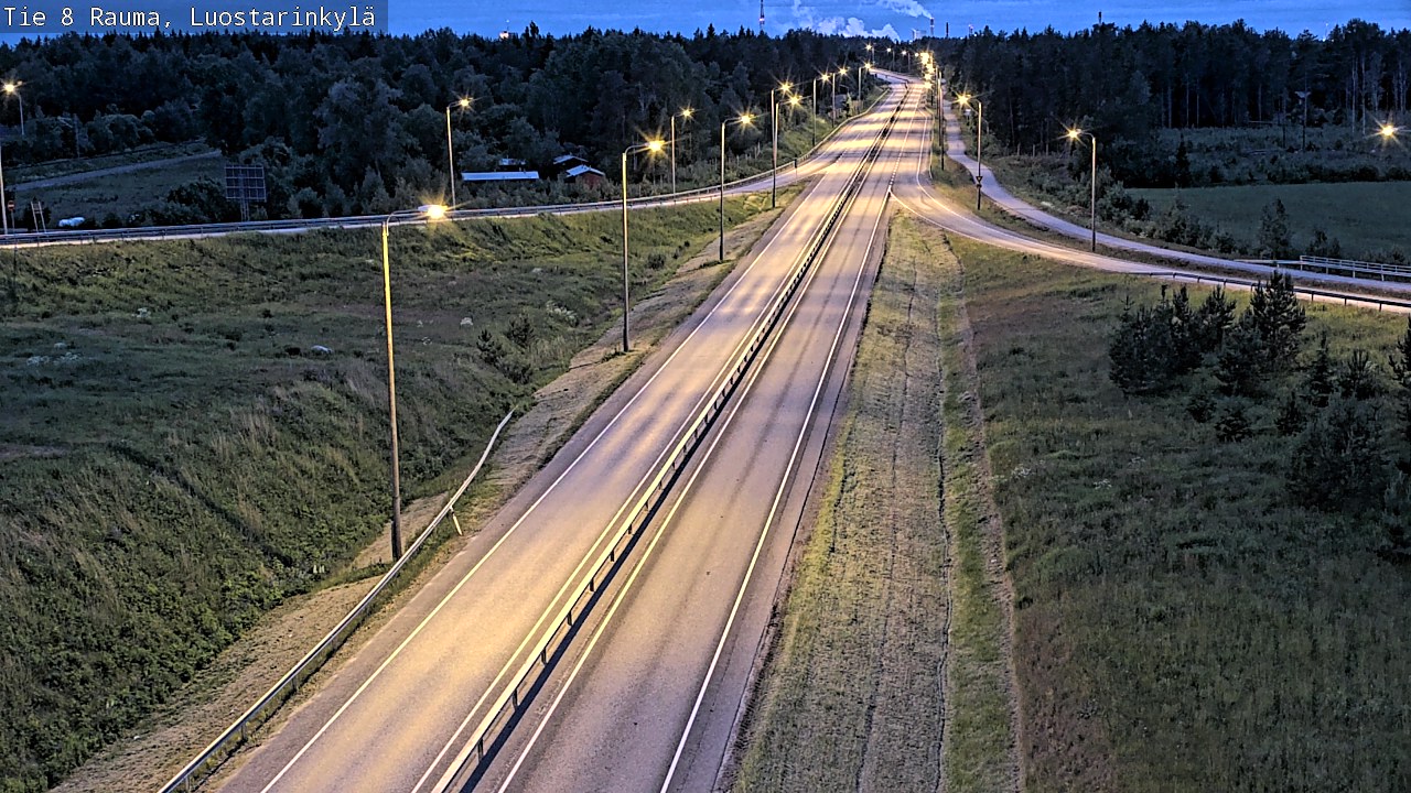 Kelikamerat Kuva Tie 8 Rauma, Luostarinkylä, Rauma, Satakunta