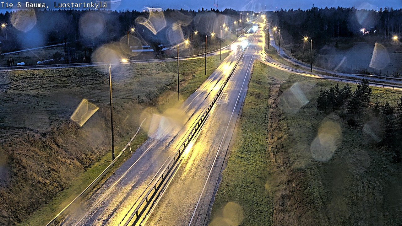 Kelikamerat Kuva Tie 8 Rauma, Luostarinkylä, Rauma, Satakunta