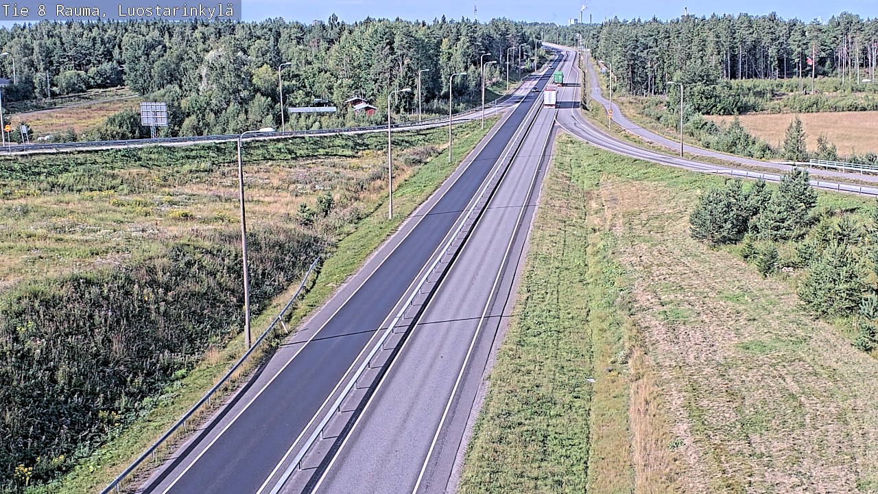 Kelikamerat Kuva Tie 8 Rauma, Luostarinkylä, Rauma, Satakunta