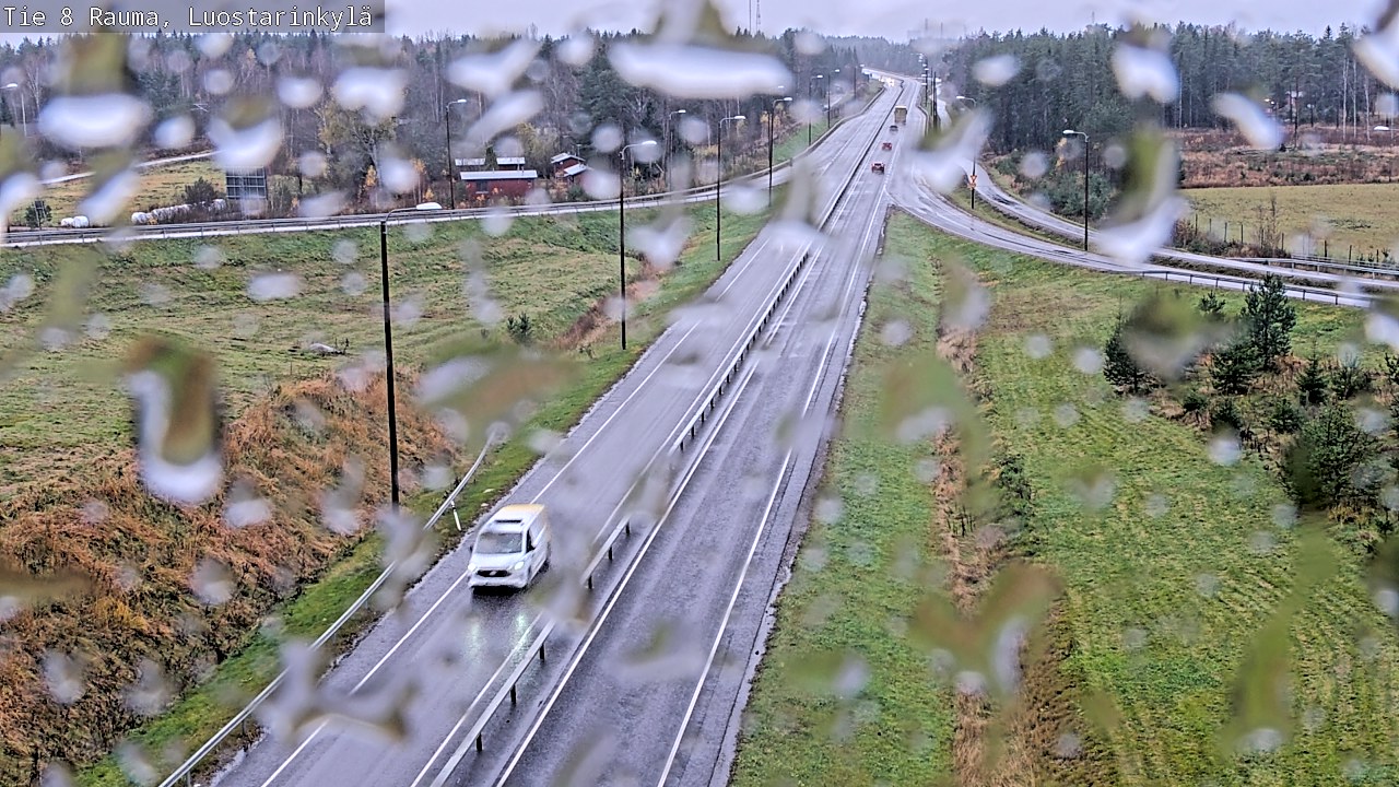 Kelikamerat Kuva Tie 8 Rauma, Luostarinkylä, Rauma, Satakunta