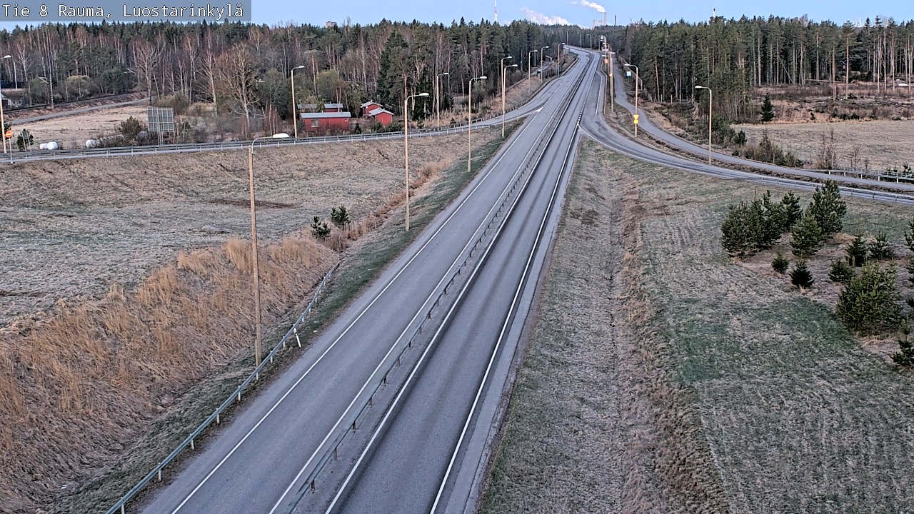Kelikamerat Kuva Tie 8 Rauma, Luostarinkylä, Rauma, Satakunta