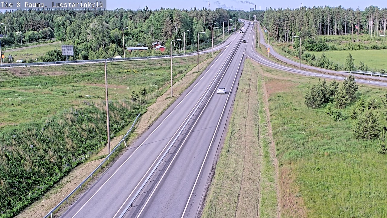 Kelikamerat Kuva Tie 8 Rauma, Luostarinkylä, Rauma, Satakunta