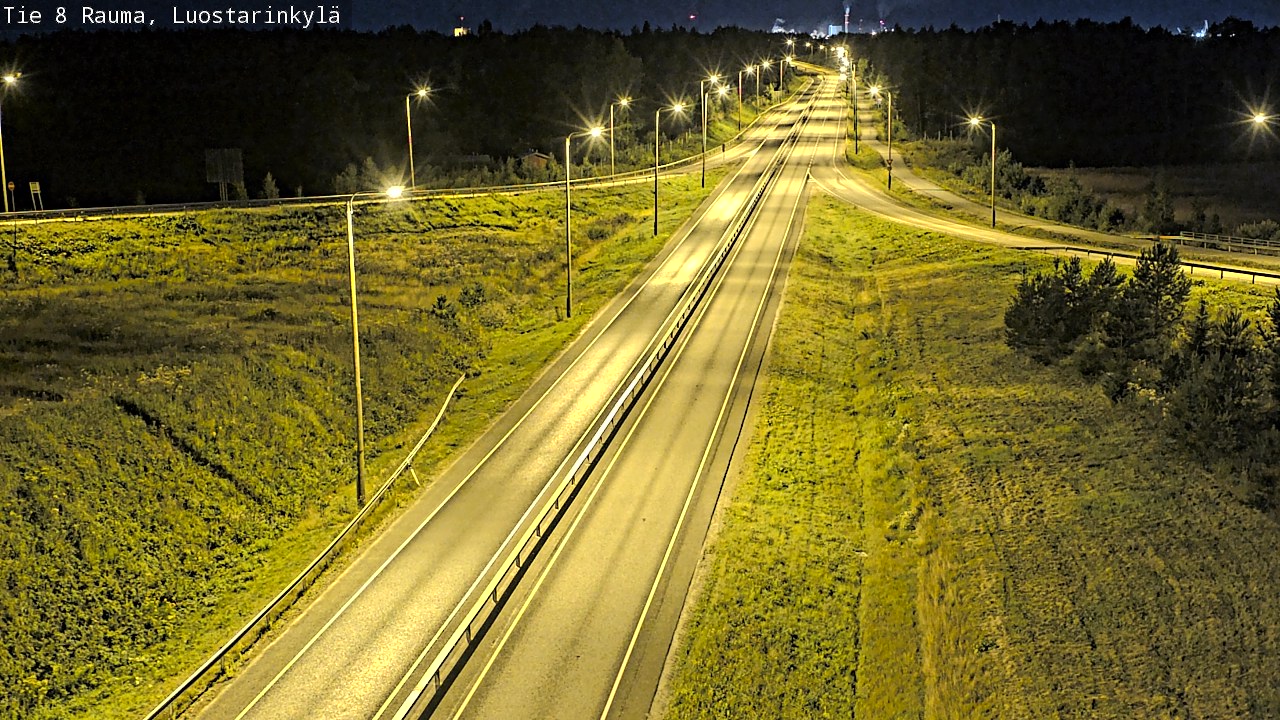 Kelikamerat Kuva Tie 8 Rauma, Luostarinkylä, Rauma, Satakunta