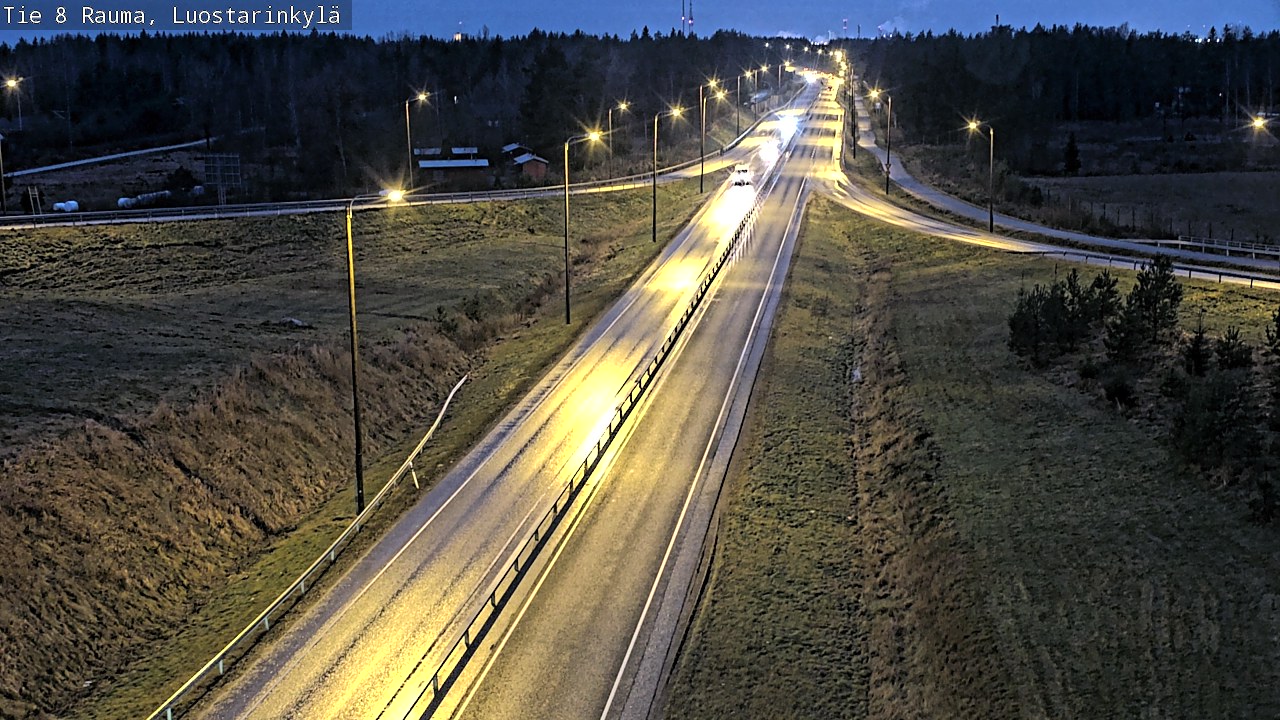 Kelikamerat Kuva Tie 8 Rauma, Luostarinkylä, Rauma, Satakunta