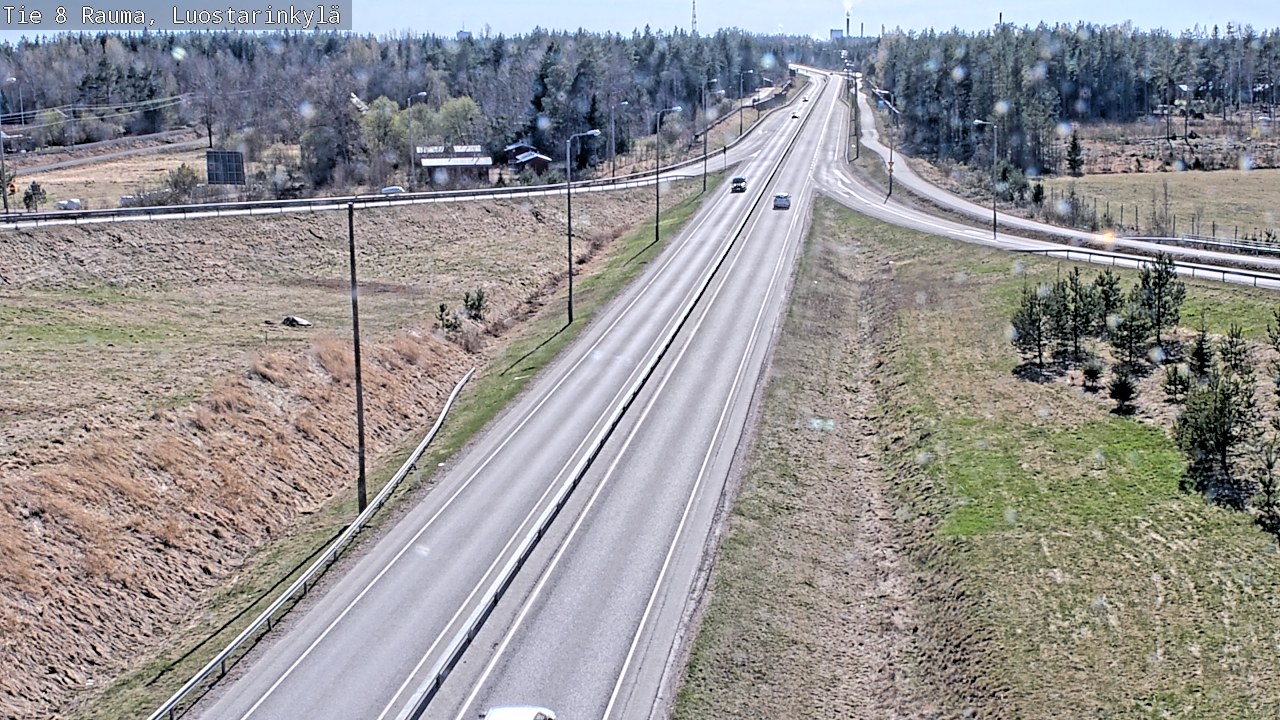 Kelikamerat Kuva Tie 8 Rauma, Luostarinkylä, Rauma, Satakunta