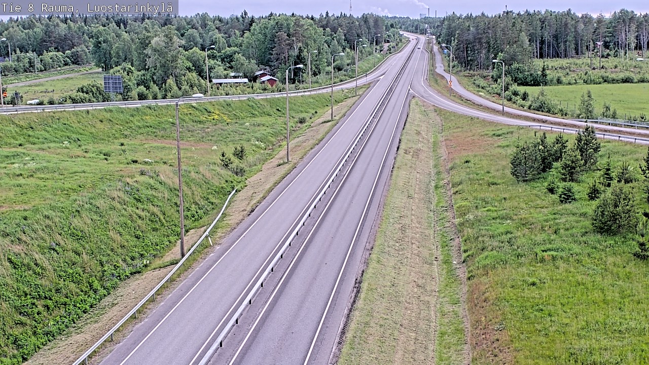 Kelikamerat Kuva Tie 8 Rauma, Luostarinkylä, Rauma, Satakunta