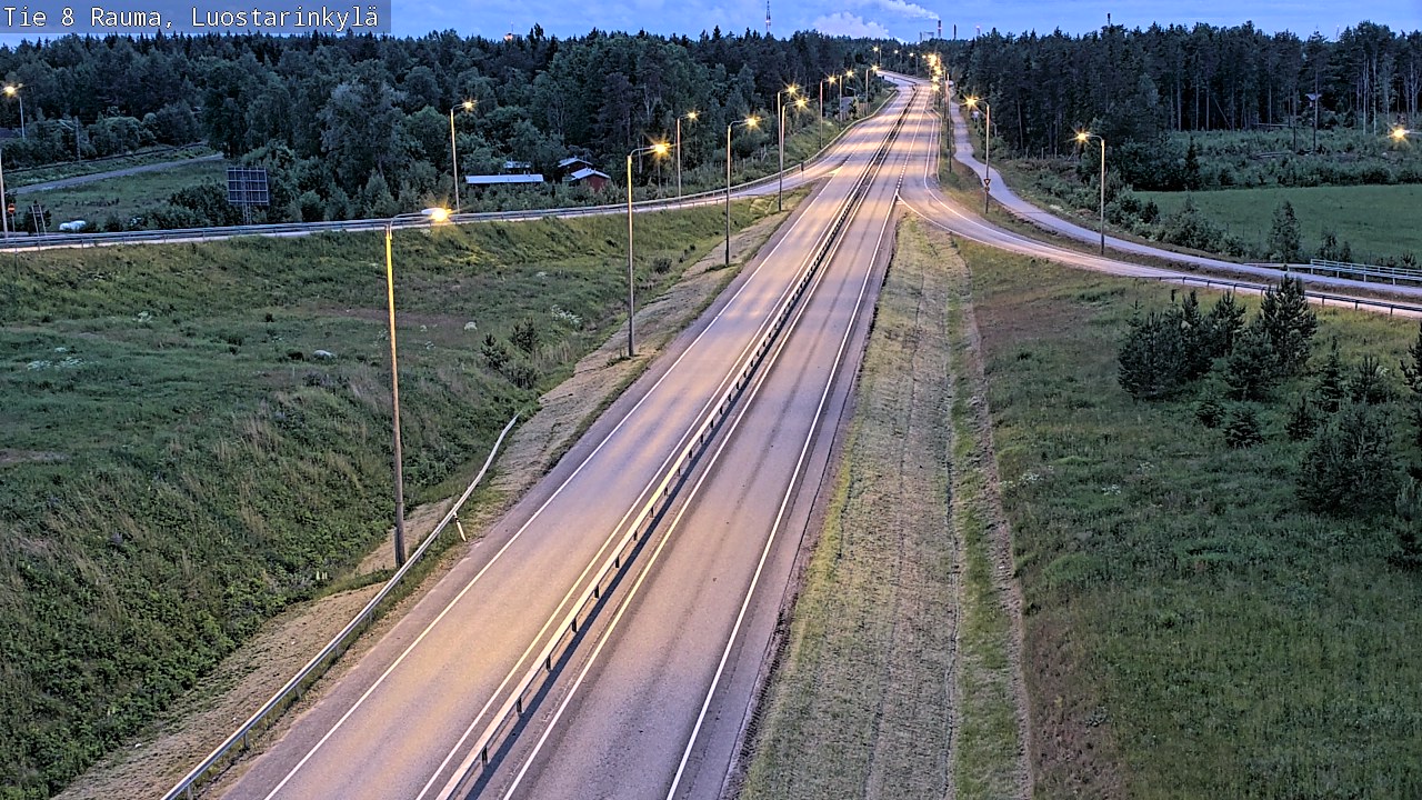 Kelikamerat Kuva Tie 8 Rauma, Luostarinkylä, Rauma, Satakunta