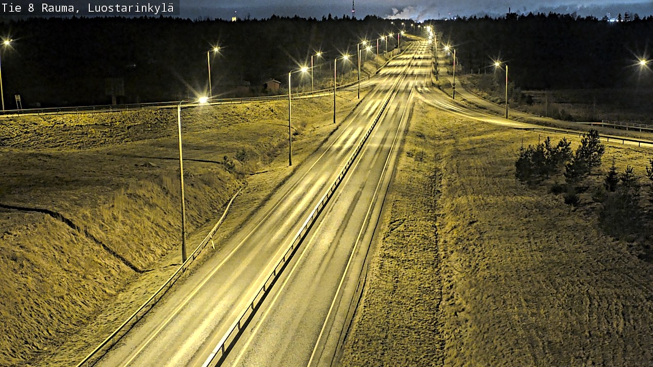 Kelikamerat Kuva Tie 8 Rauma, Luostarinkylä, Rauma, Satakunta