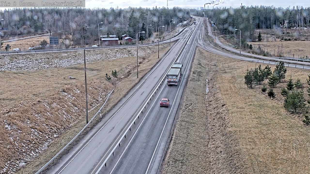 Kelikamerat Kuva Tie 8 Rauma, Luostarinkylä, Rauma, Satakunta