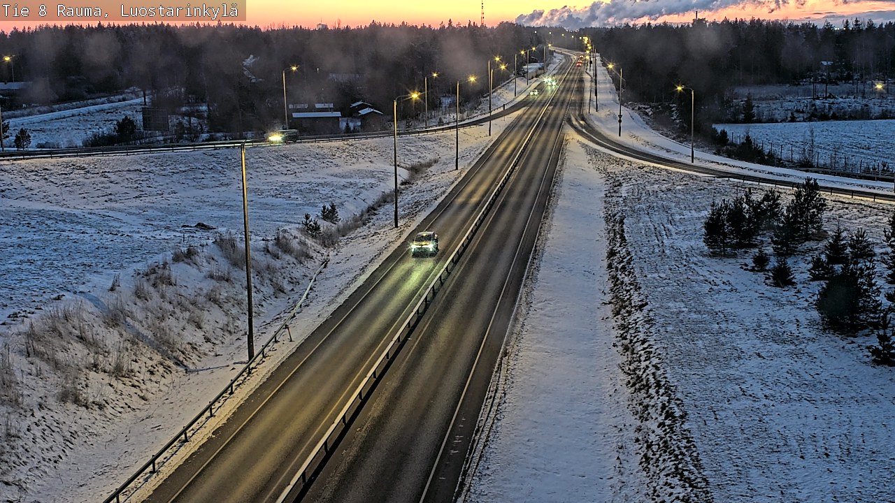 Kelikamerat Kuva Tie 8 Rauma, Luostarinkylä, Rauma, Satakunta