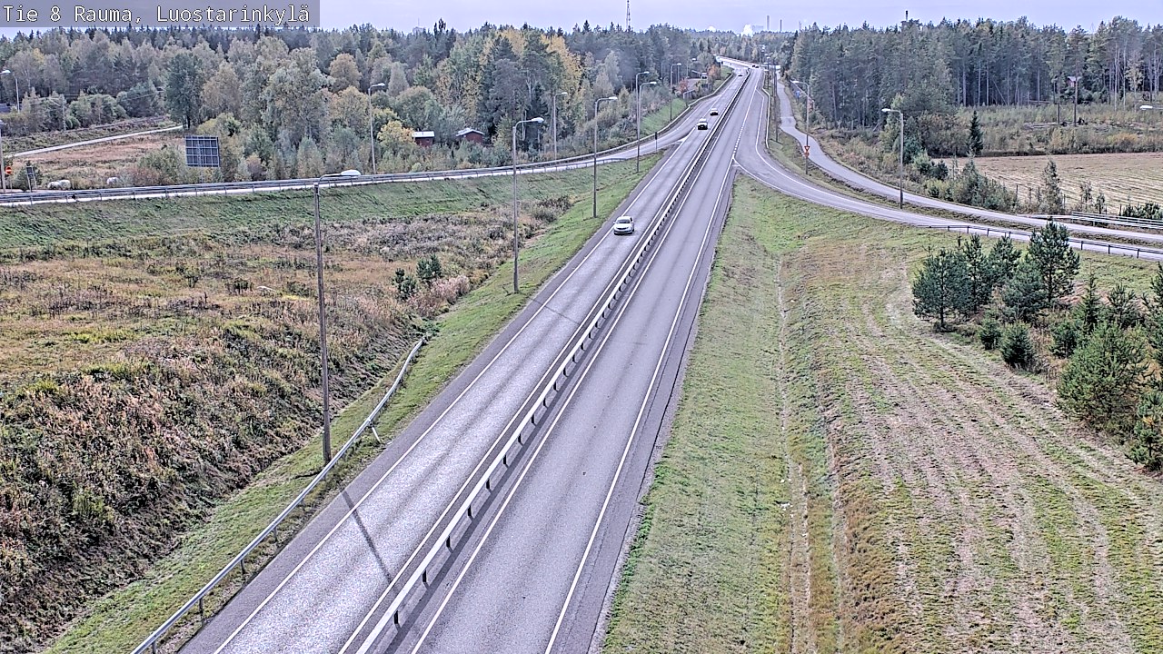 Kelikamerat Kuva Tie 8 Rauma, Luostarinkylä, Rauma, Satakunta