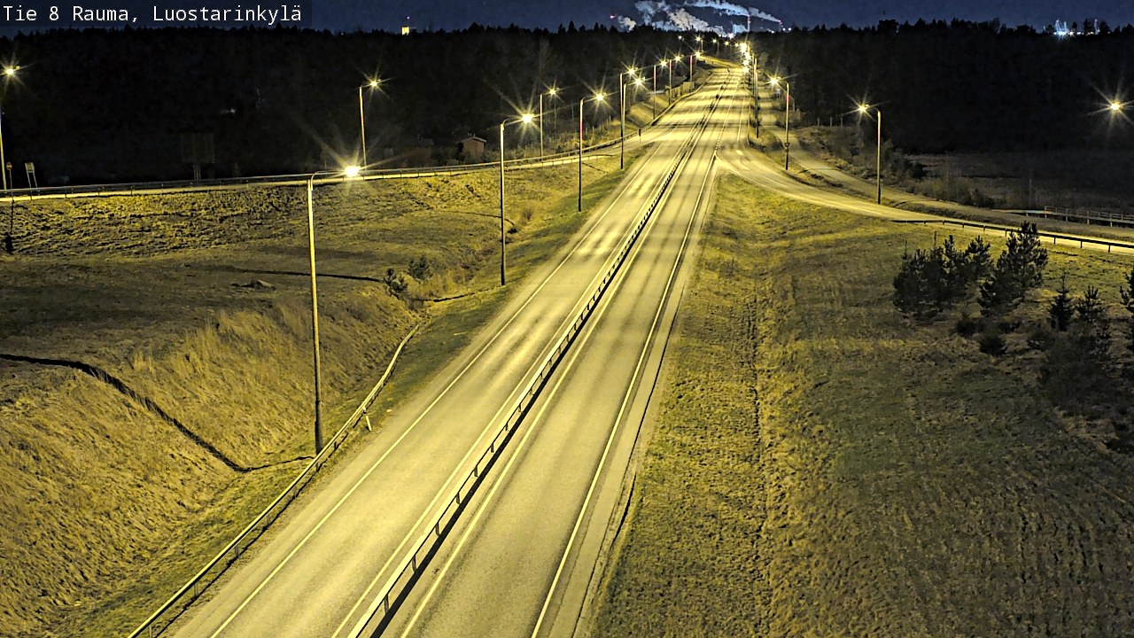 Kelikamerat Kuva Tie 8 Rauma, Luostarinkylä, Rauma, Satakunta