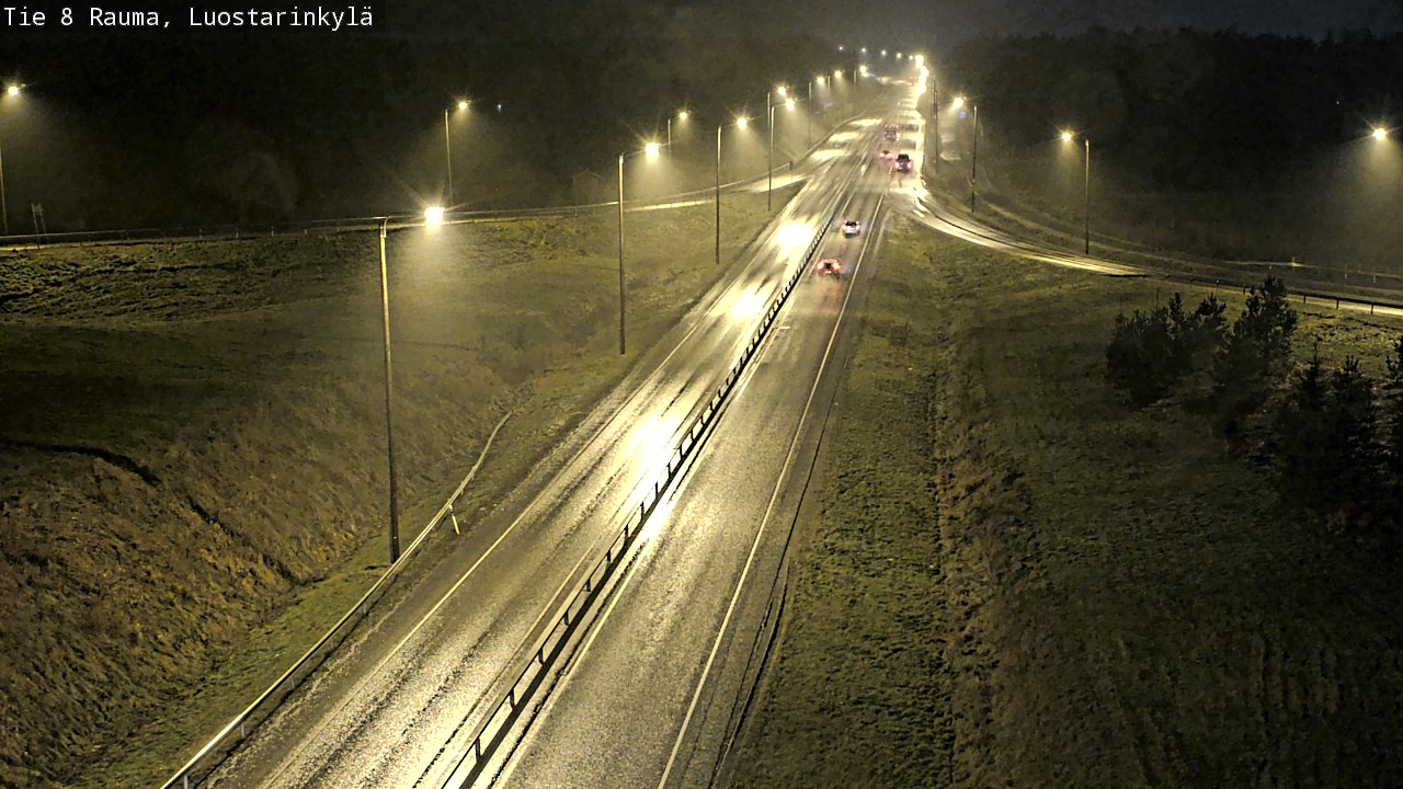Weather Camera Image Road 8 Rauma, Luostarinkylä, Rauma, Satakunta