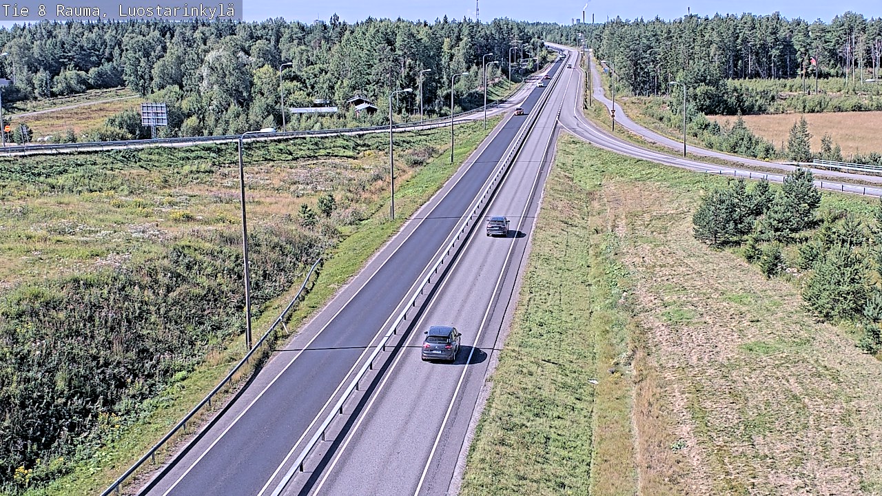Kelikamerat Kuva Tie 8 Rauma, Luostarinkylä, Rauma, Satakunta