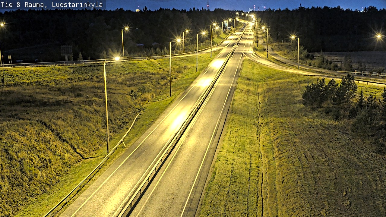 Kelikamerat Kuva Tie 8 Rauma, Luostarinkylä, Rauma, Satakunta
