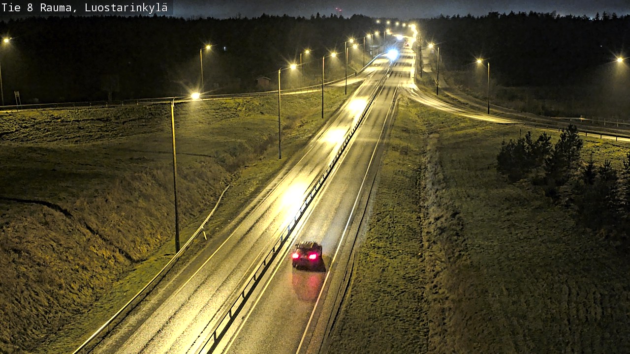 Kelikamerat Kuva Tie 8 Rauma, Luostarinkylä, Rauma, Satakunta