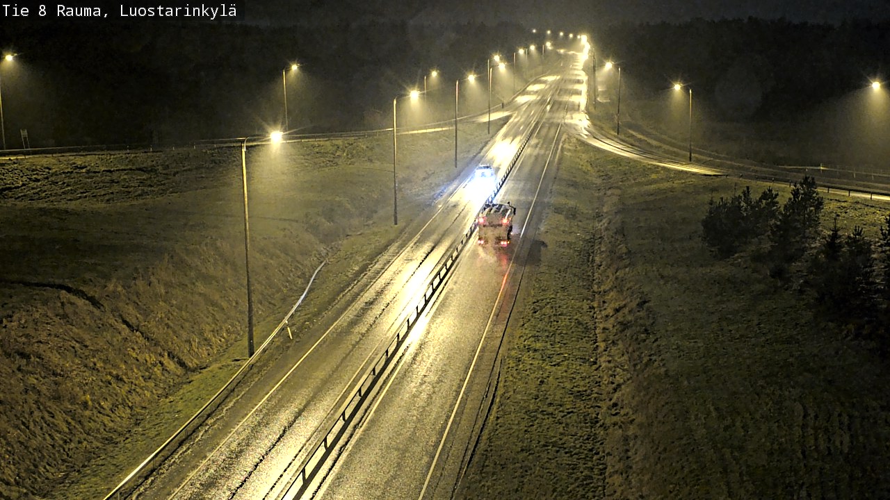 Weather Camera Image Road 8 Rauma, Luostarinkylä, Rauma, Satakunta