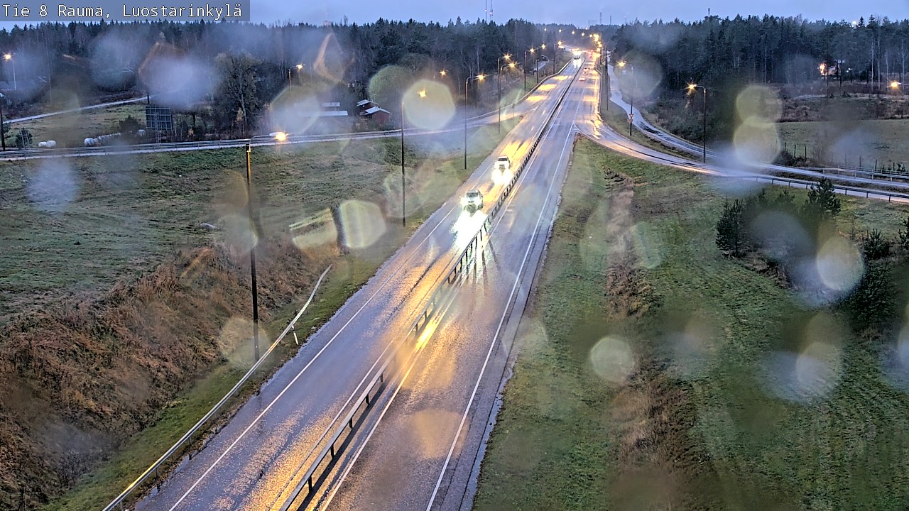 Kelikamerat Kuva Tie 8 Rauma, Luostarinkylä, Rauma, Satakunta