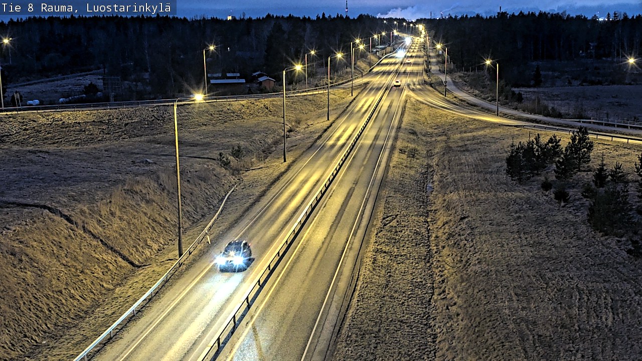 Kelikamerat Kuva Tie 8 Rauma, Luostarinkylä, Rauma, Satakunta