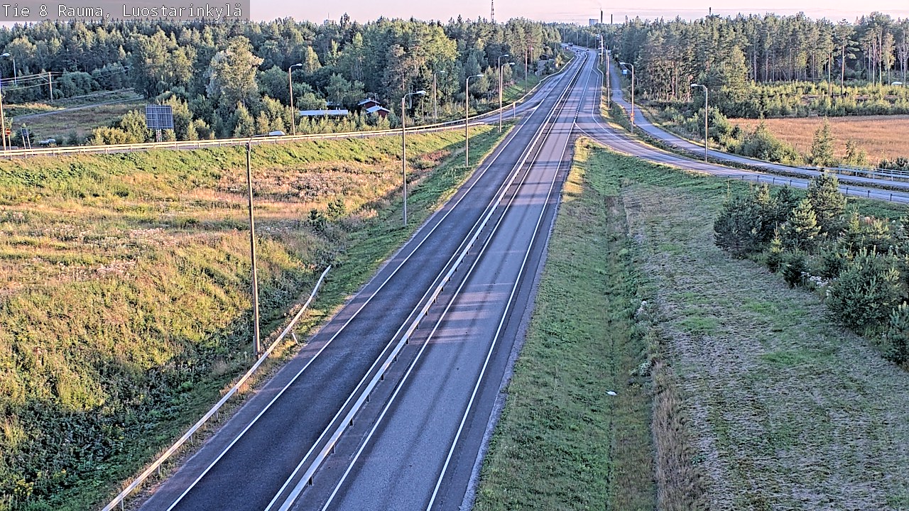 Kelikamerat Kuva Tie 8 Rauma, Luostarinkylä, Rauma, Satakunta