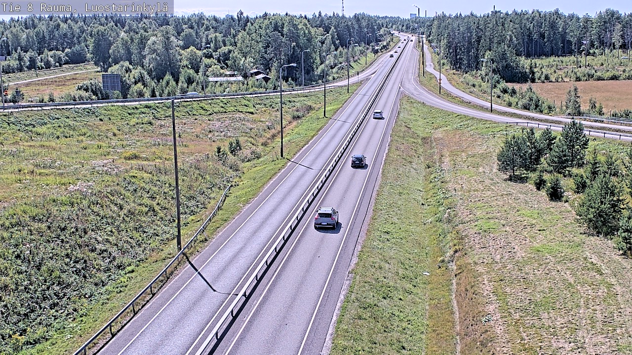 Kelikamerat Kuva Tie 8 Rauma, Luostarinkylä, Rauma, Satakunta