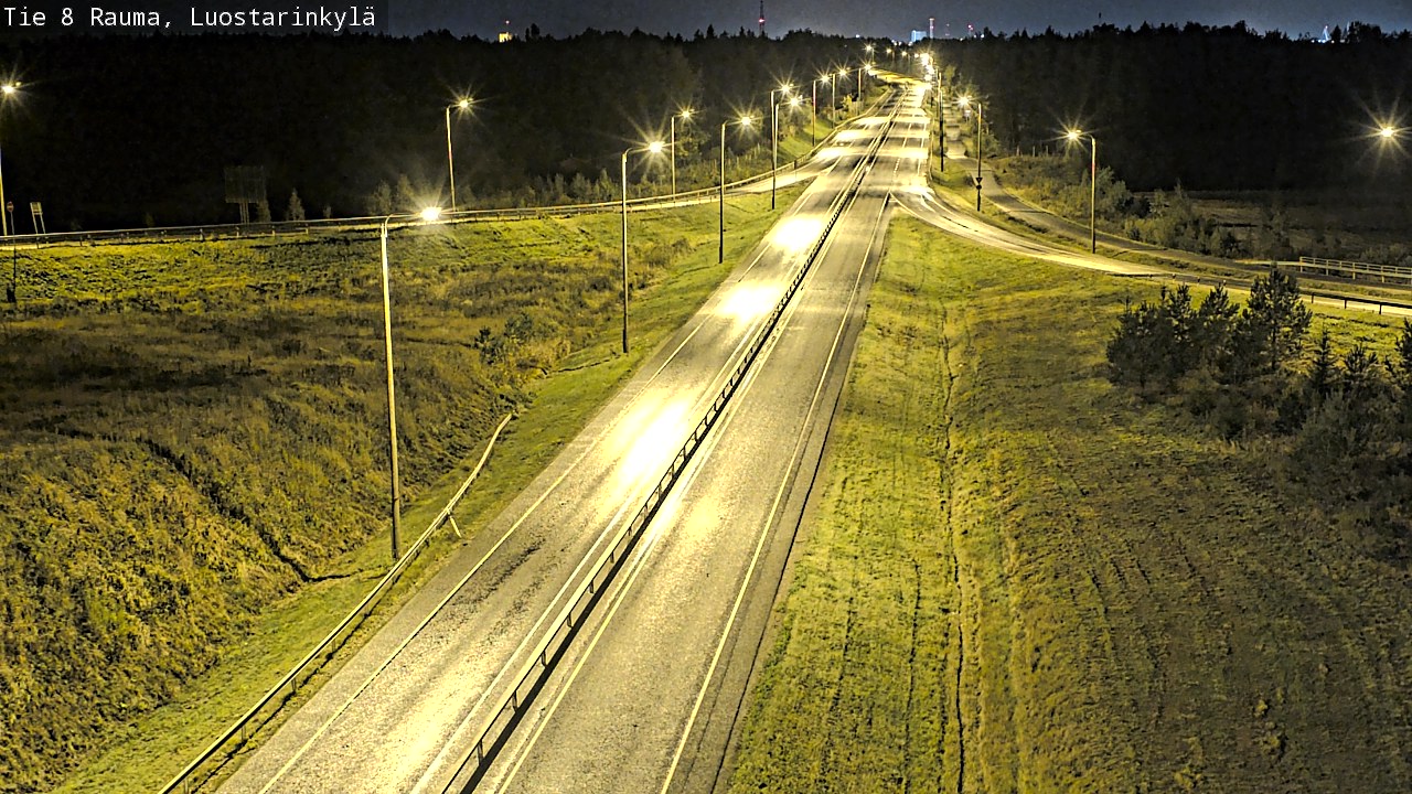 Kelikamerat Kuva Tie 8 Rauma, Luostarinkylä, Rauma, Satakunta