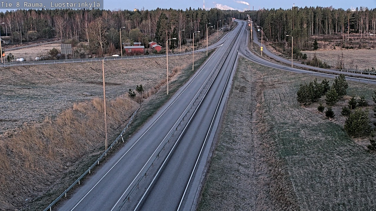 Kelikamerat Kuva Tie 8 Rauma, Luostarinkylä, Rauma, Satakunta