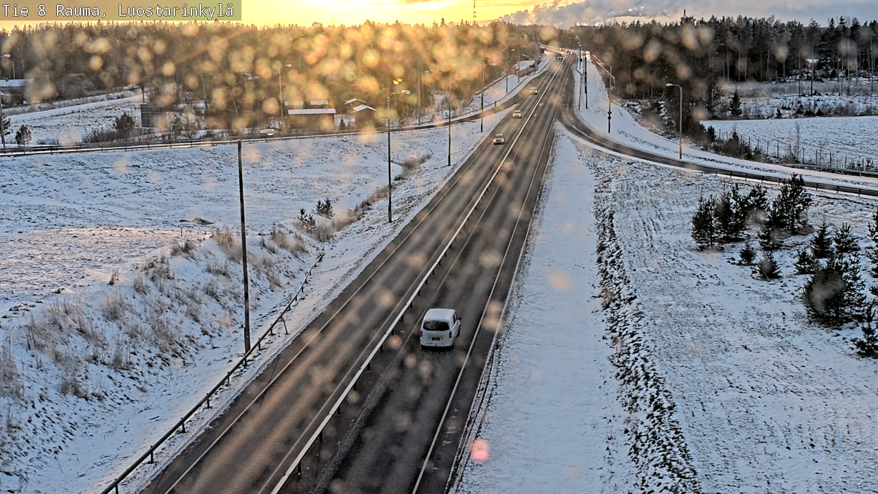 Kelikamerat Kuva Tie 8 Rauma, Luostarinkylä, Rauma, Satakunta