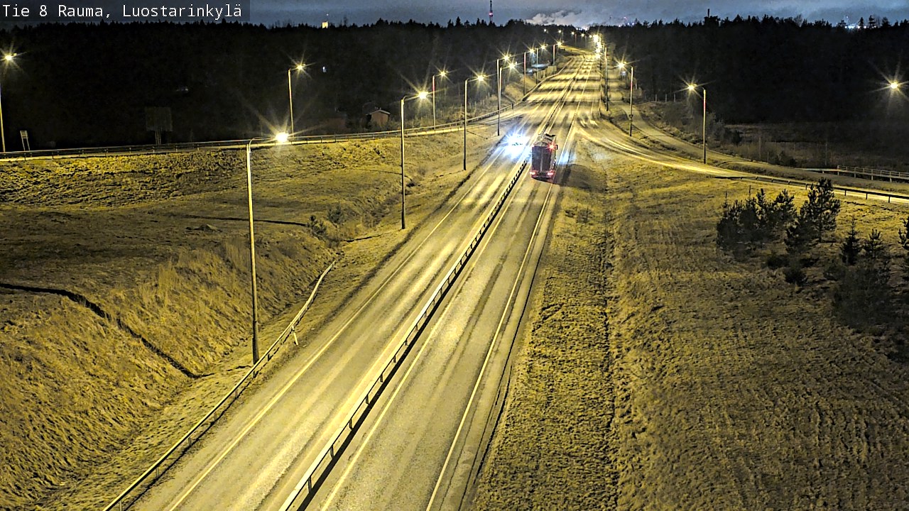 Kelikamerat Kuva Tie 8 Rauma, Luostarinkylä, Rauma, Satakunta