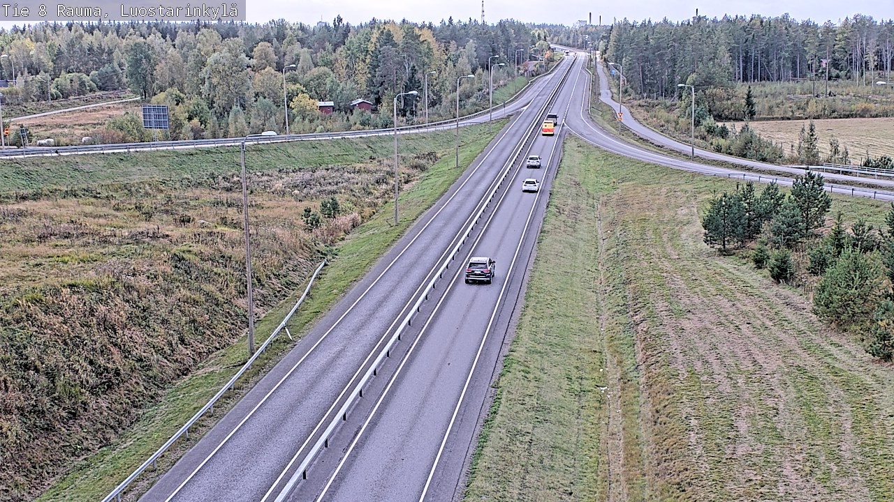Kelikamerat Kuva Tie 8 Rauma, Luostarinkylä, Rauma, Satakunta