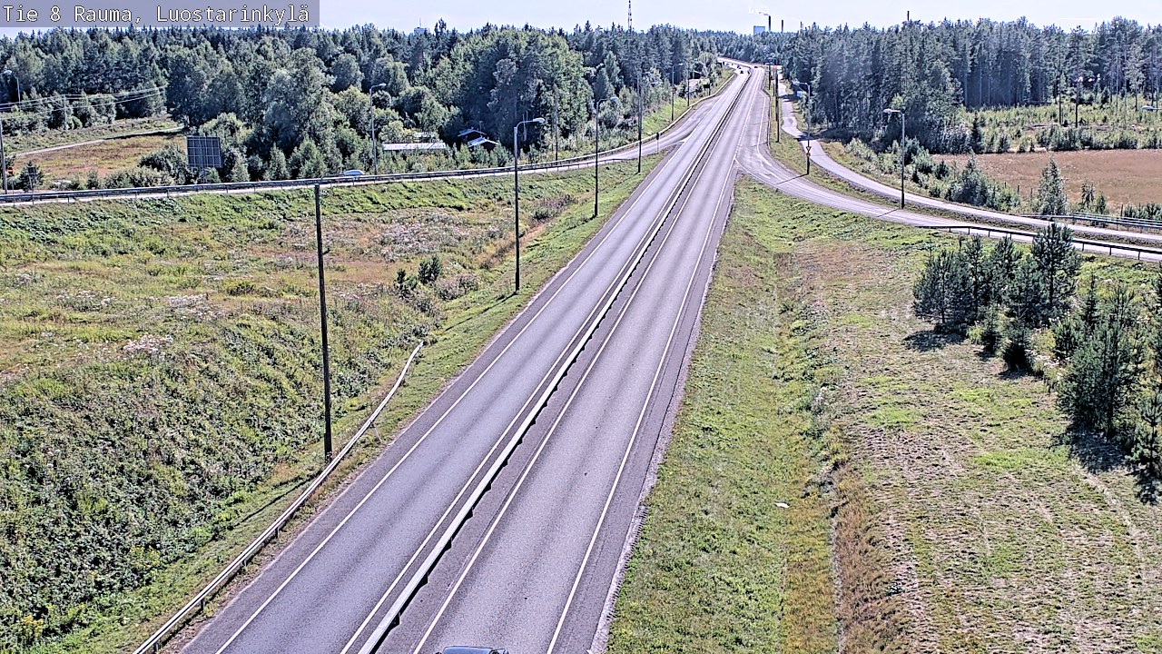 Kelikamerat Kuva Tie 8 Rauma, Luostarinkylä, Rauma, Satakunta