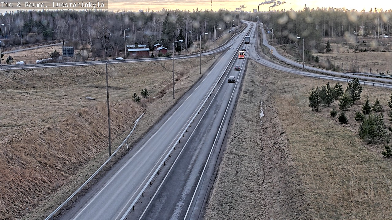 Kelikamerat Kuva Tie 8 Rauma, Luostarinkylä, Rauma, Satakunta