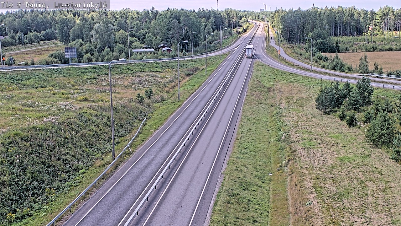 Kelikamerat Kuva Tie 8 Rauma, Luostarinkylä, Rauma, Satakunta
