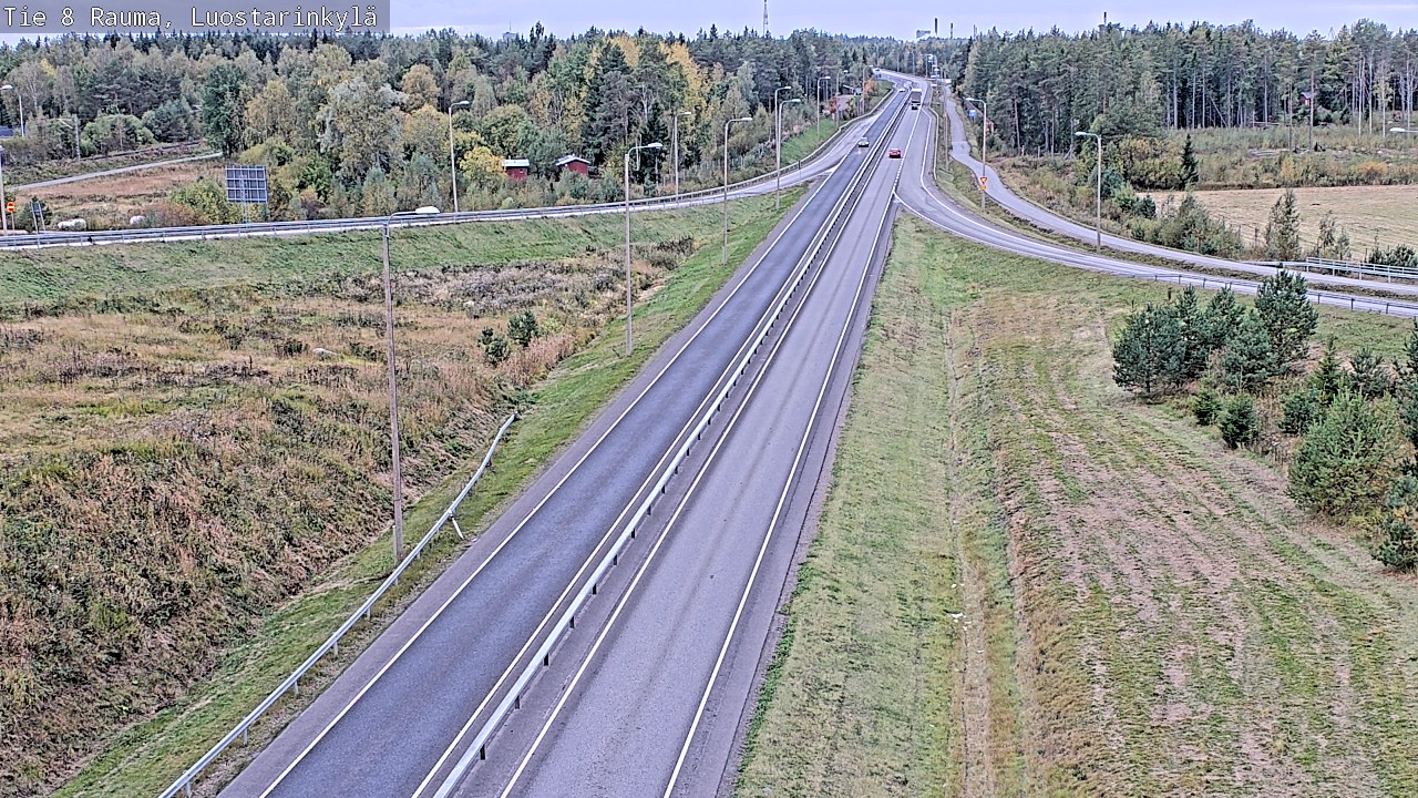 Kelikamerat Kuva Tie 8 Rauma, Luostarinkylä, Rauma, Satakunta
