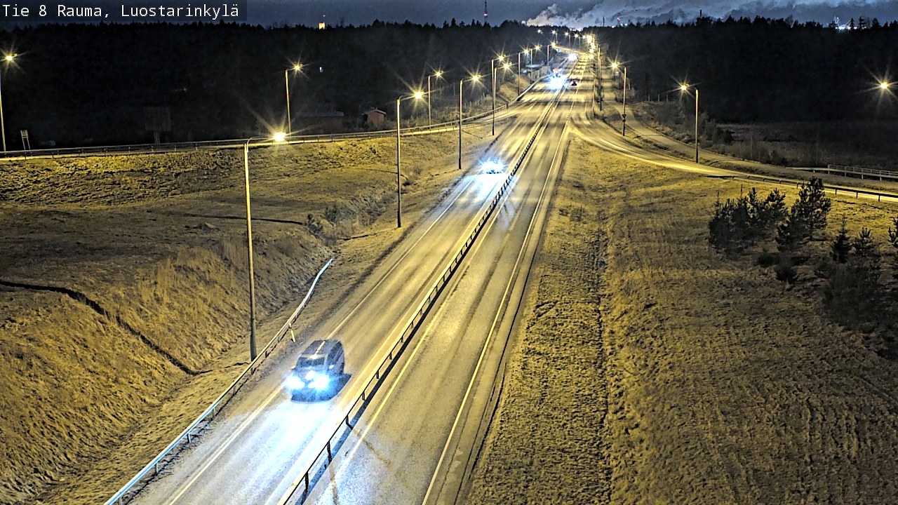 Kelikamerat Kuva Tie 8 Rauma, Luostarinkylä, Rauma, Satakunta