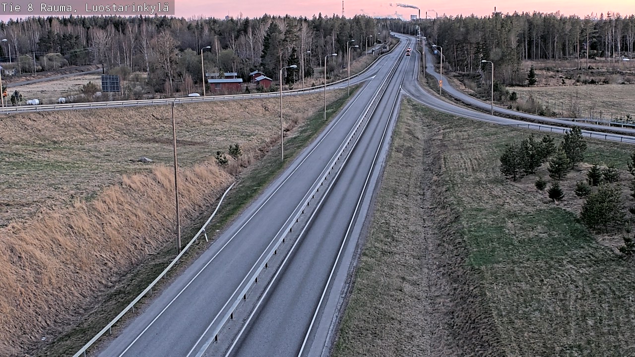 Kelikamerat Kuva Tie 8 Rauma, Luostarinkylä, Rauma, Satakunta