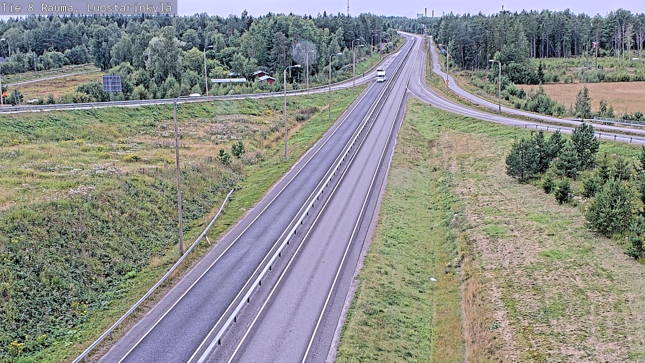 Weather Camera Image Road 8 Rauma, Luostarinkylä, Rauma, Satakunta
