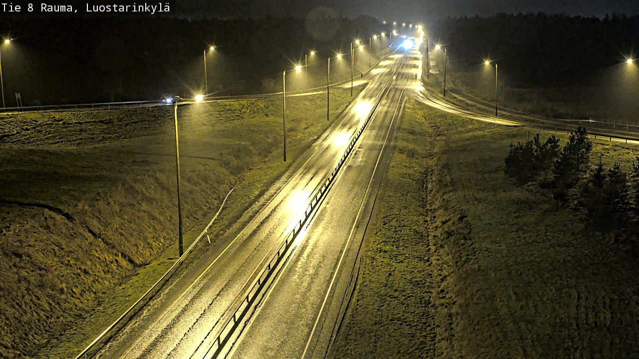 Weather Camera Image Road 8 Rauma, Luostarinkylä, Rauma, Satakunta