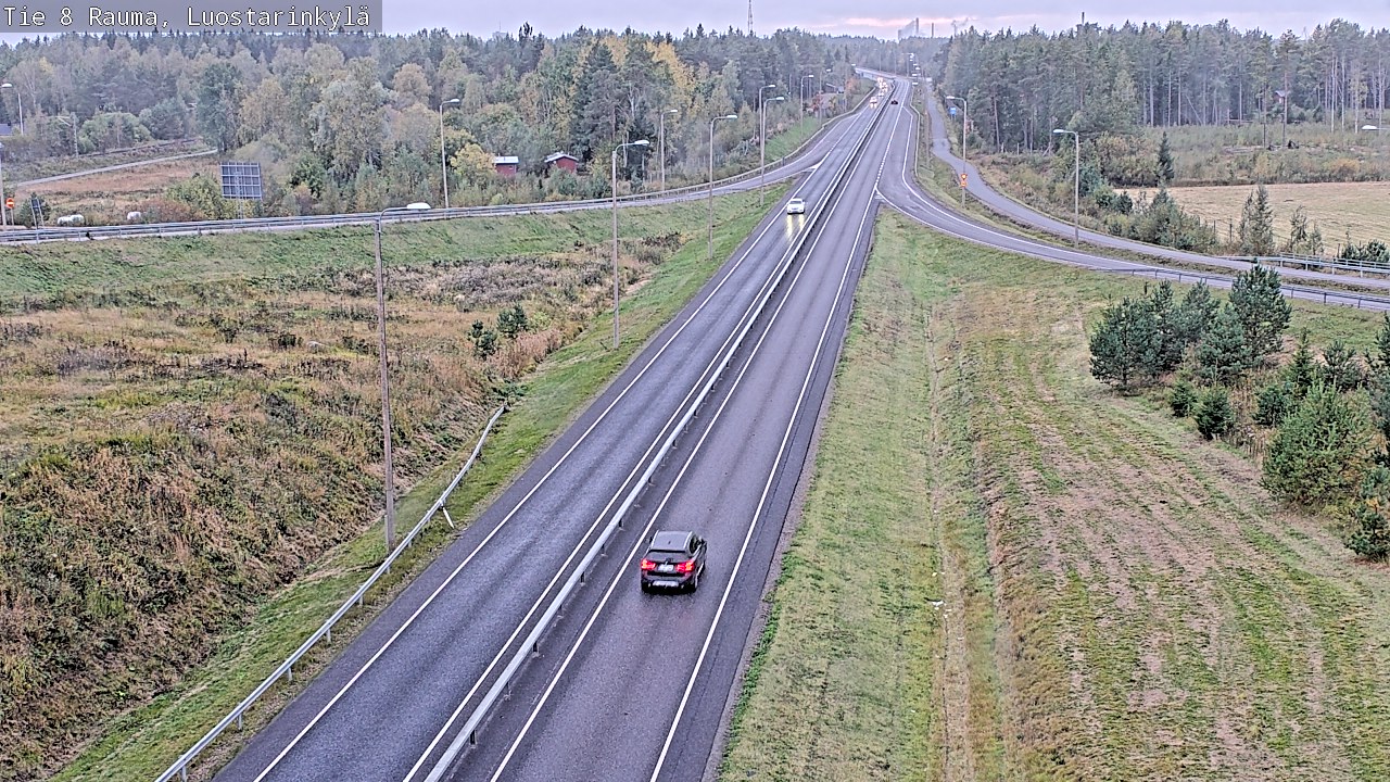 Kelikamerat Kuva Tie 8 Rauma, Luostarinkylä, Rauma, Satakunta