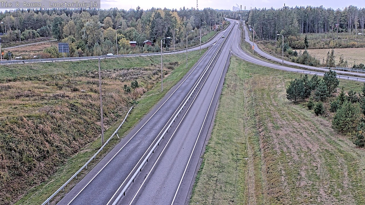 Kelikamerat Kuva Tie 8 Rauma, Luostarinkylä, Rauma, Satakunta