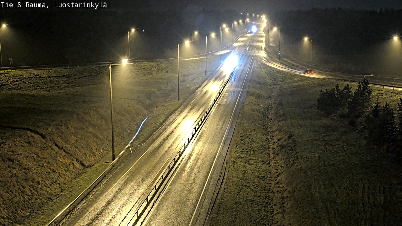 Weather Camera Image Road 8 Rauma, Luostarinkylä, Rauma, Satakunta