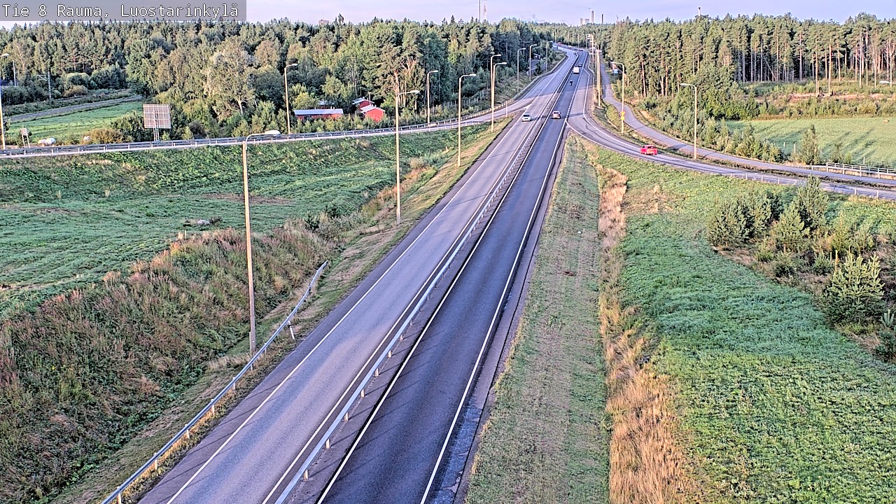 Kelikamerat Kuva Tie 8 Rauma, Luostarinkylä, Rauma, Satakunta