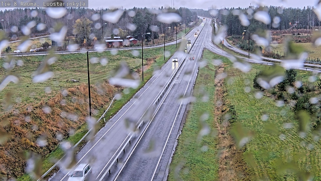 Kelikamerat Kuva Tie 8 Rauma, Luostarinkylä, Rauma, Satakunta