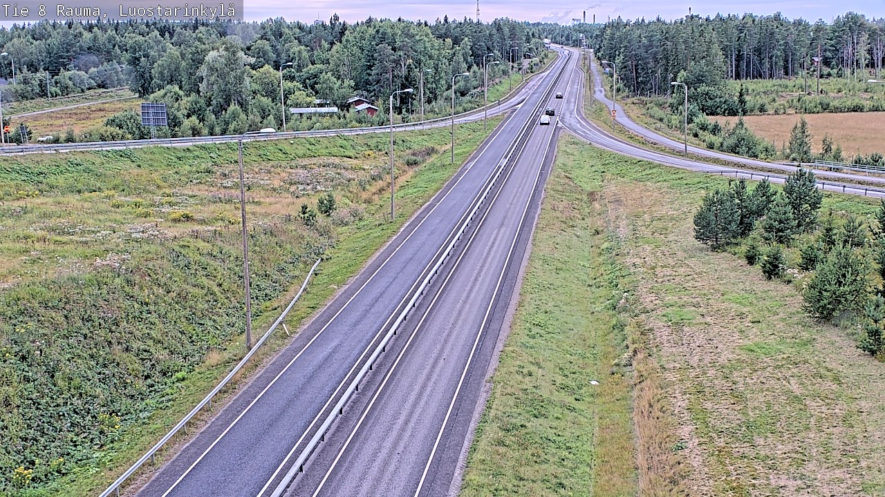 Weather Camera Image Road 8 Rauma, Luostarinkylä, Rauma, Satakunta