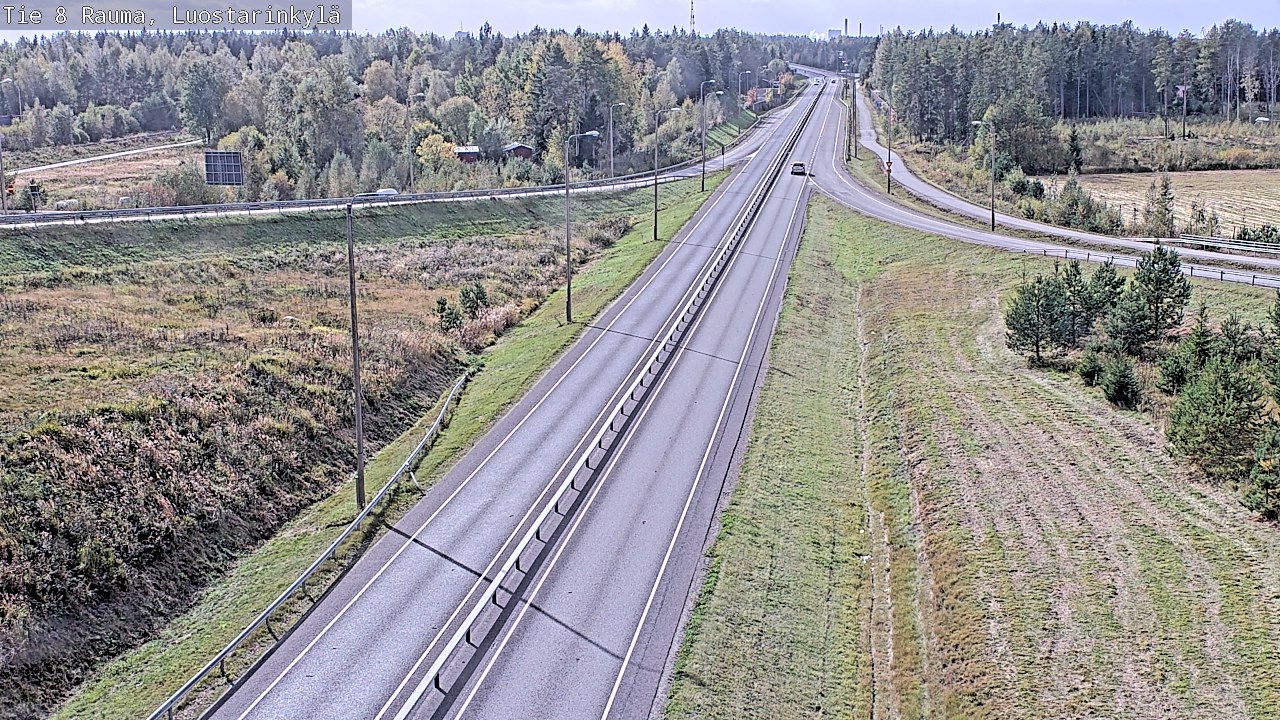 Kelikamerat Kuva Tie 8 Rauma, Luostarinkylä, Rauma, Satakunta